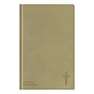 Bíblia letra grande NVT - bege