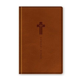 Bíblia letra grande NVI - marrom
