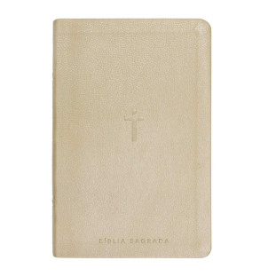 Bíblia letra gigante NAA - Bege