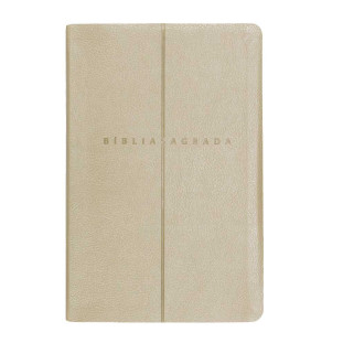 Bíblia slim NVI - bege