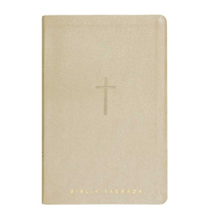 Bíblia letra gigante NVT - bege 