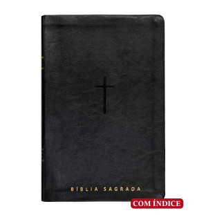 Bíblia letra gigante NVT - preta c/índice