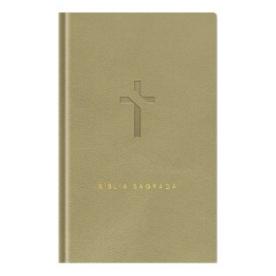 Bíblia slim NVT - bege