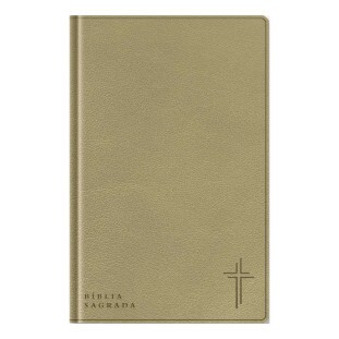 Bíblia letra grande NVT - bege