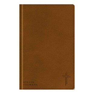 Bíblia letra grande NVT - marrom