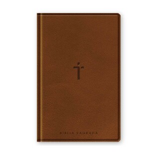Bíblia letra gigante NAA - marrom