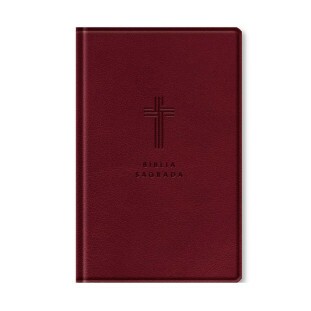 Bíblia letra gigante NVI - vinho