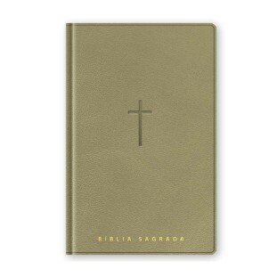 Bíblia letra gigante NVT - bege 