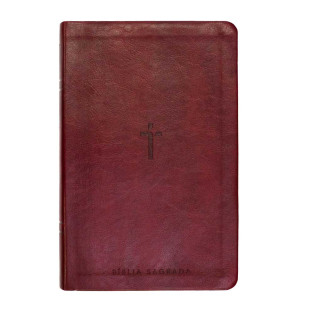 Bíblia letra gigante NAA - vinho