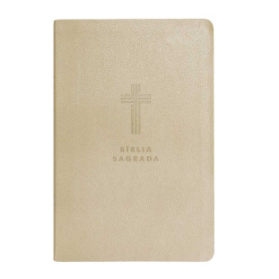 Bíblia letra gigante NVI - bege