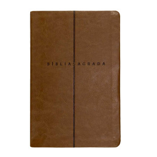 Bíblia slim NVI - marrom