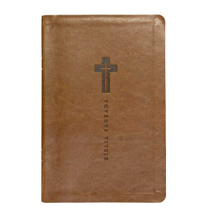 Bíblia letra grande NVI - marrom