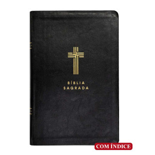 Bíblia letra gigante NVI - preta c/índice