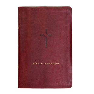 Bíblia slim NVT - vinho