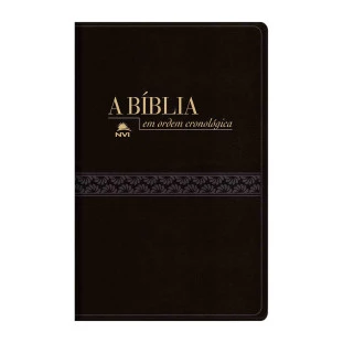 BIBLIA NVI EM ORDEM CRONOLOGICA - CAPA PRETA