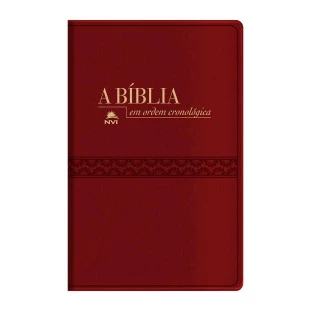 BIBLIA NVI EM ORDEM CRONOLOGICA - CAPA MARROM