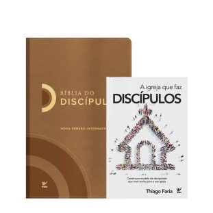 Bíblia do discípulo marrom + A igreja que faz discípulos