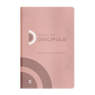 Bíblia do Discípulo - Luxo Rosa