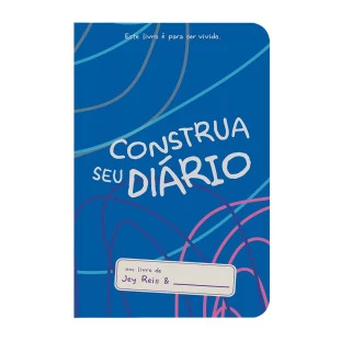 Construa seu Diário - Capa Azul