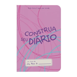 Construa seu Diário - Capa Rosa
