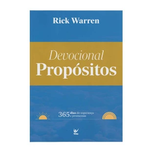 Devocional Propósitos: 365 dias de esperança e promessas