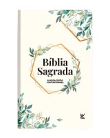 Bíblia AEC Capa Semiluxo Folhagem