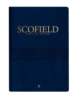Bíblia de estudo Scofield azul