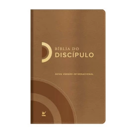 Bíblia do Discípulo - Luxo Marrom